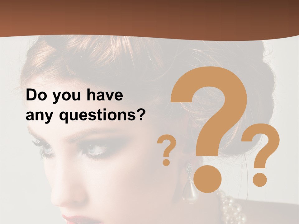 Hair Pretty  PowerPoint Template