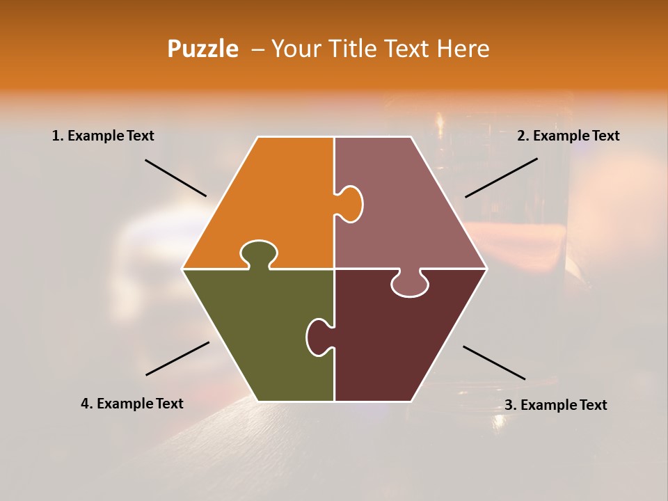 Holding Hand Man PowerPoint Template