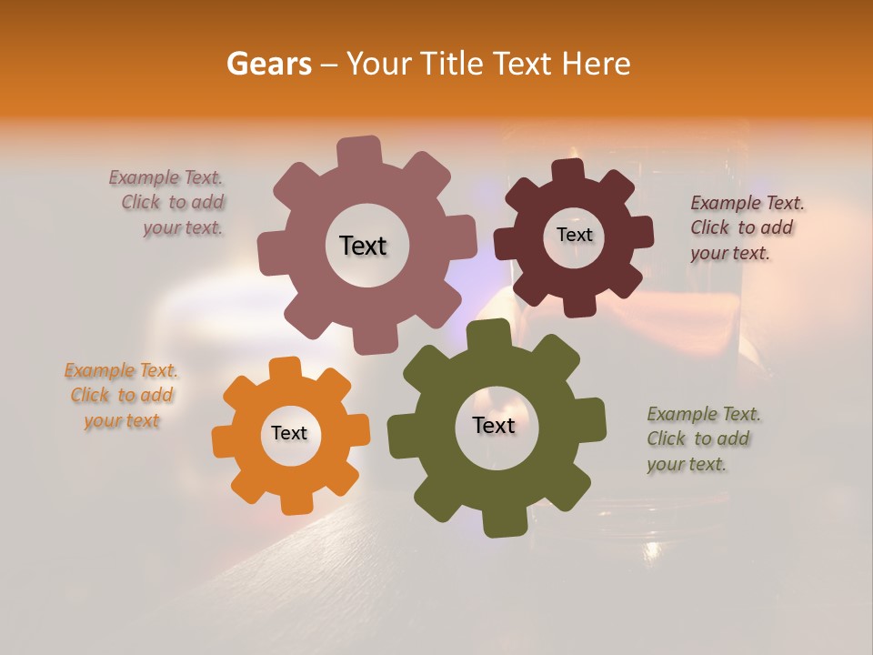 Holding Hand Man PowerPoint Template