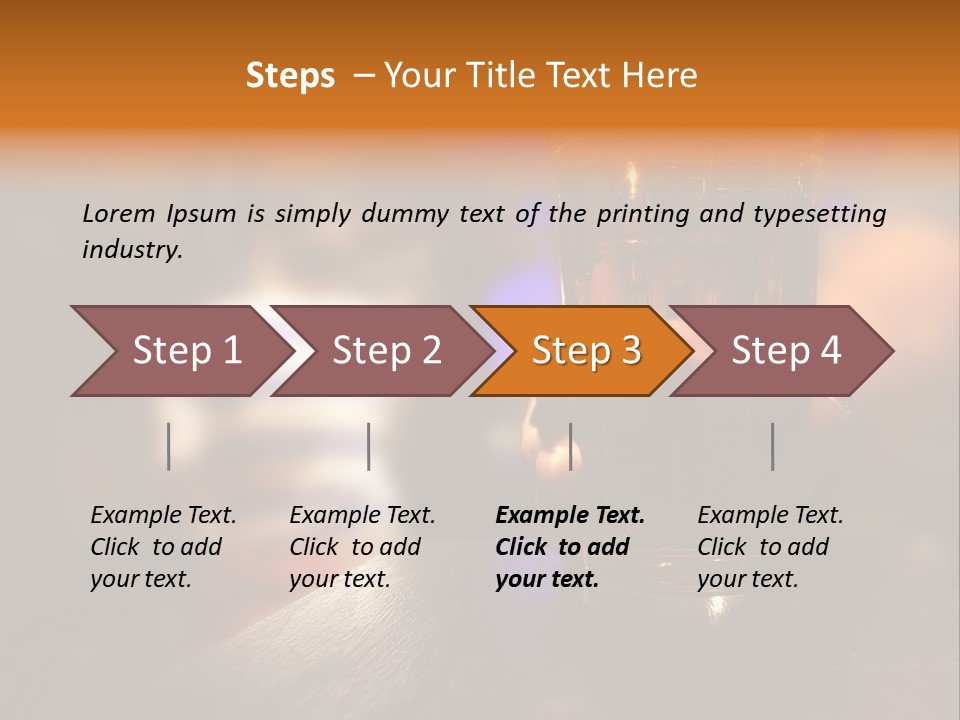 Holding Hand Man PowerPoint Template