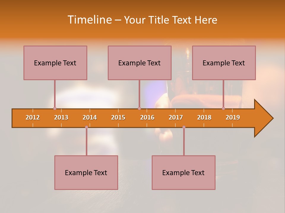 Holding Hand Man PowerPoint Template