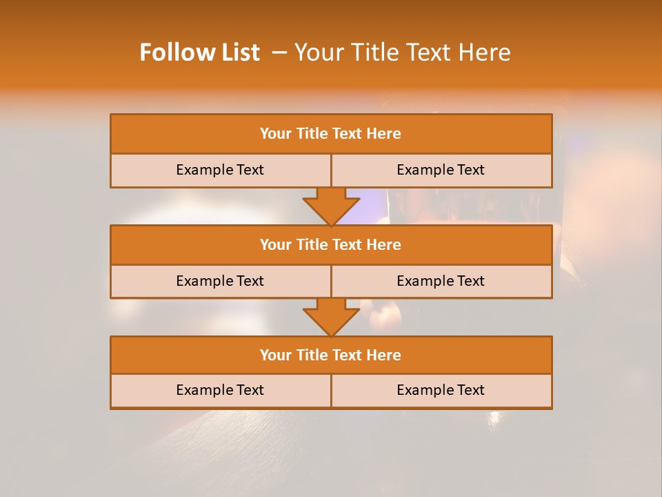 Holding Hand Man PowerPoint Template
