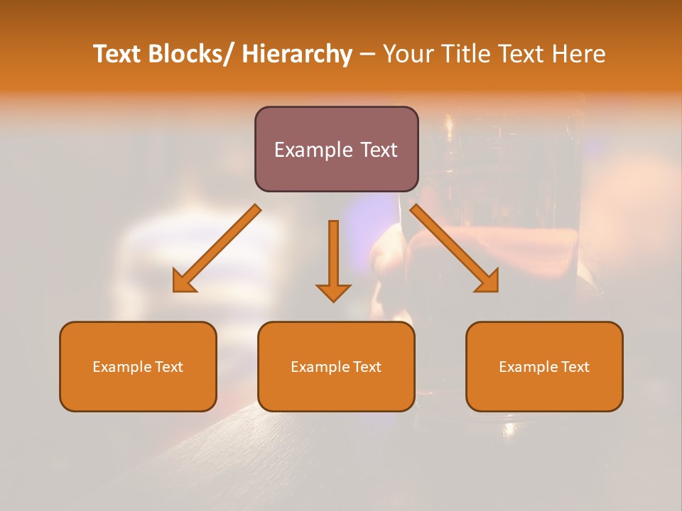 Holding Hand Man PowerPoint Template