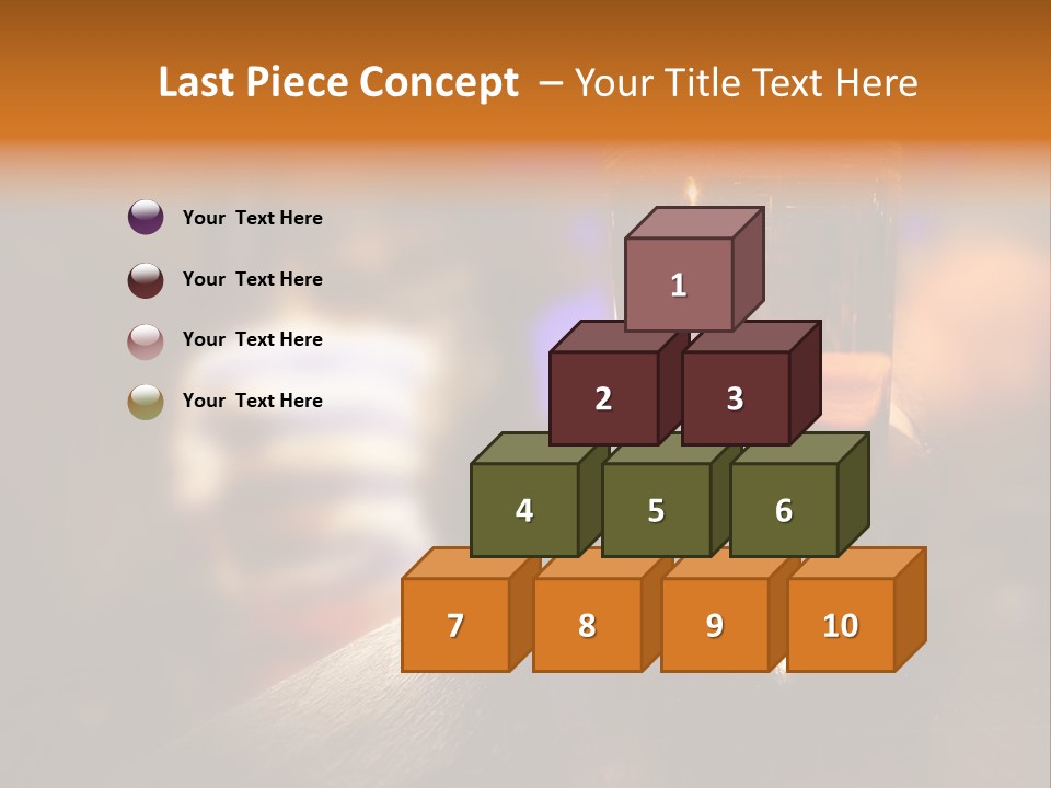 Holding Hand Man PowerPoint Template