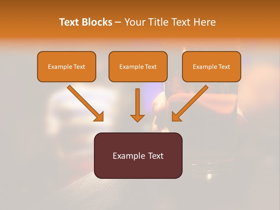Holding Hand Man PowerPoint Template