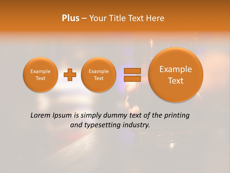 Holding Hand Man PowerPoint Template
