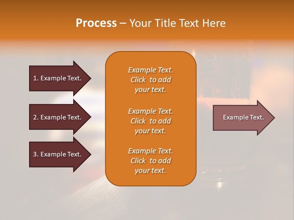 Holding Hand Man PowerPoint Template
