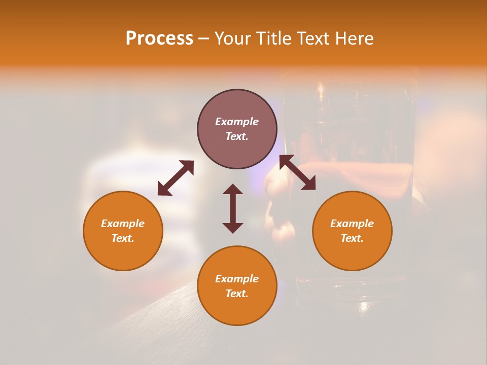 Holding Hand Man PowerPoint Template