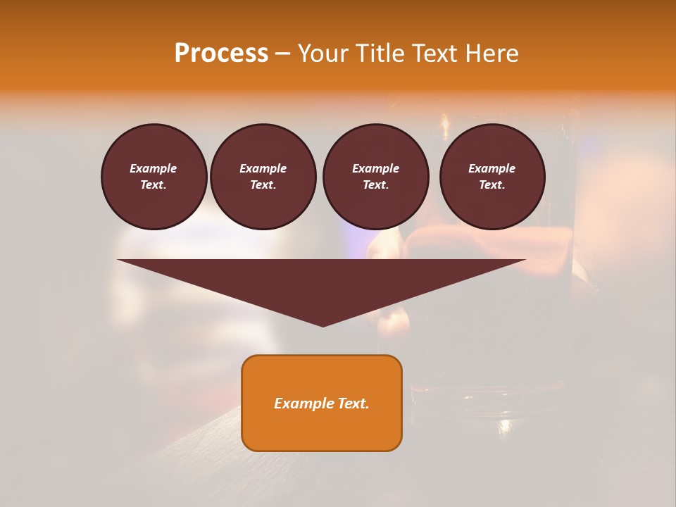 Holding Hand Man PowerPoint Template