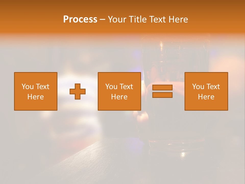 Holding Hand Man PowerPoint Template