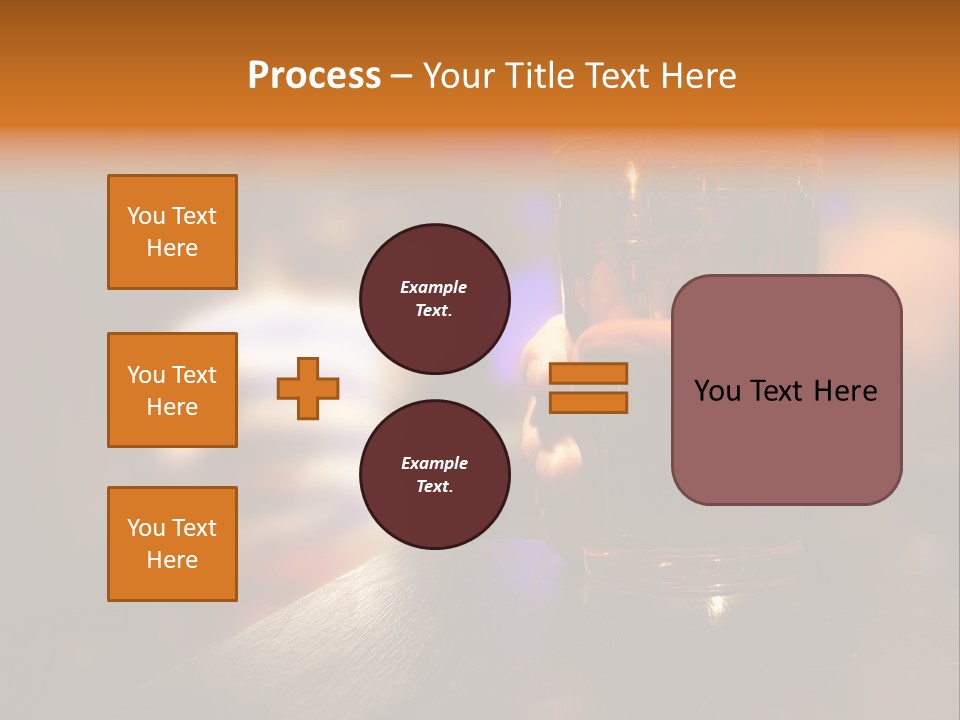 Holding Hand Man PowerPoint Template
