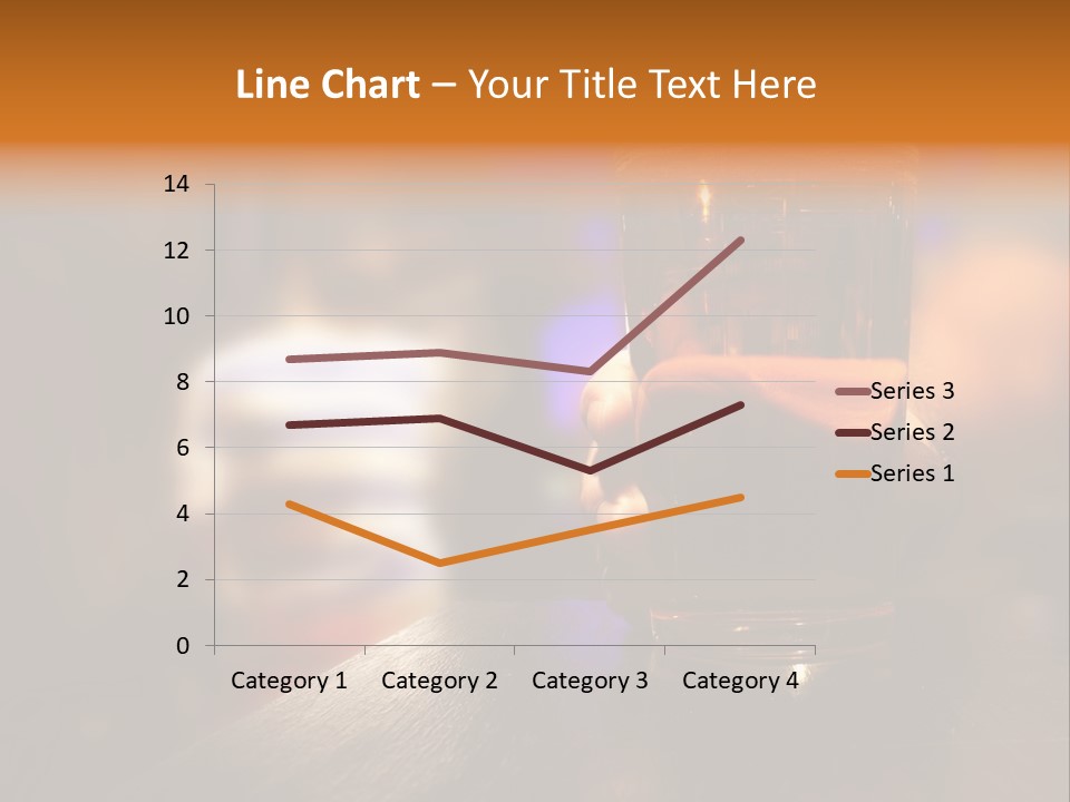 Holding Hand Man PowerPoint Template