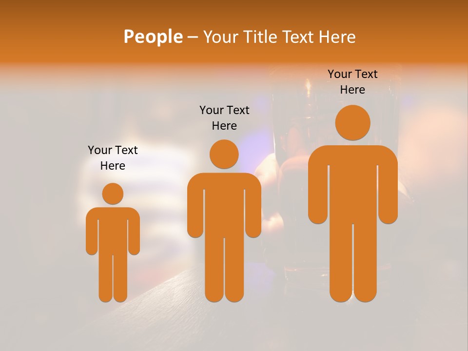 Holding Hand Man PowerPoint Template