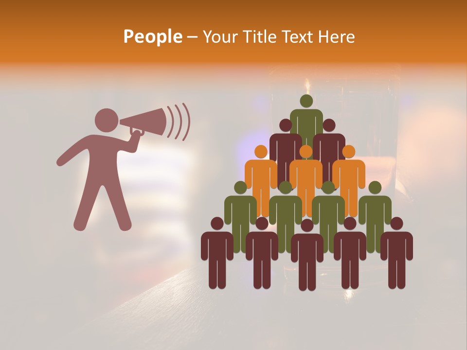 Holding Hand Man PowerPoint Template