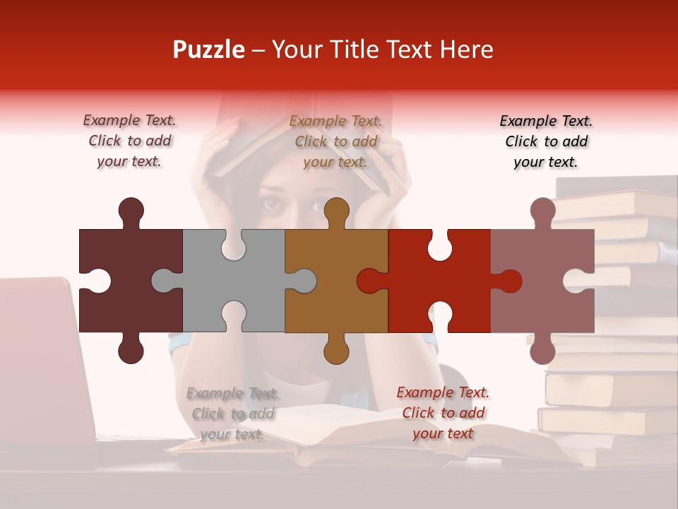 Trouble Solving Working PowerPoint Template