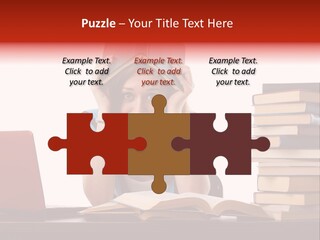 Trouble Solving Working PowerPoint Template