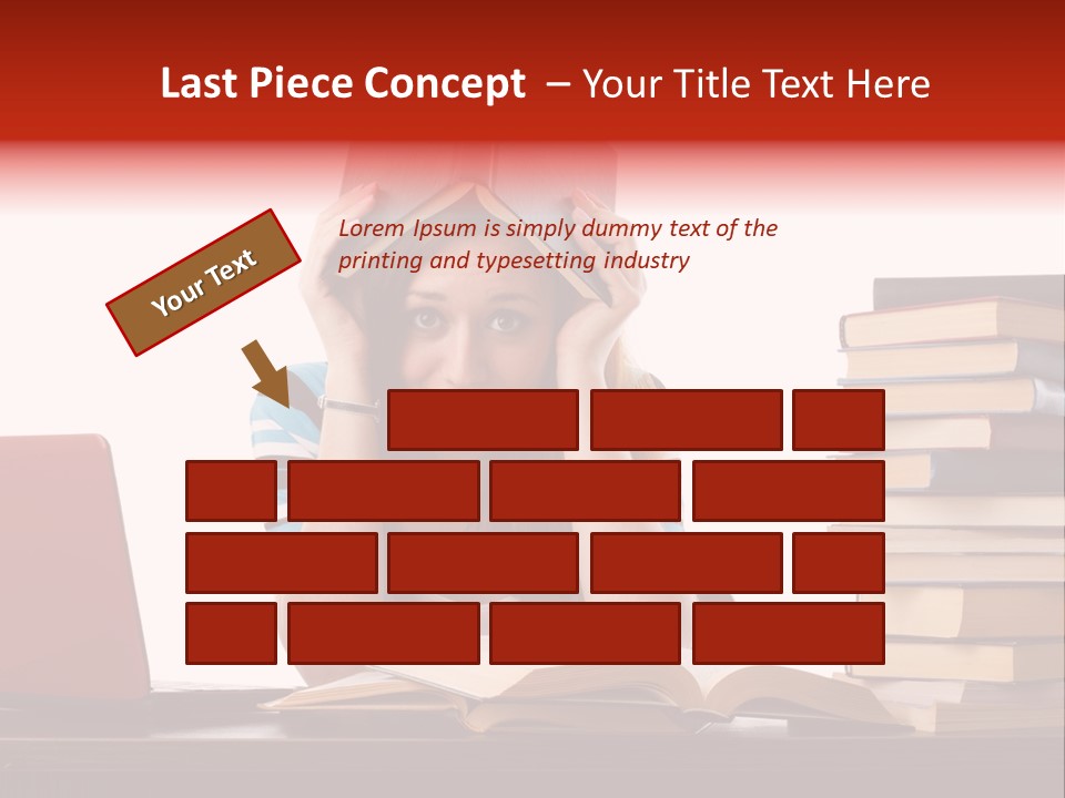 Trouble Solving Working PowerPoint Template