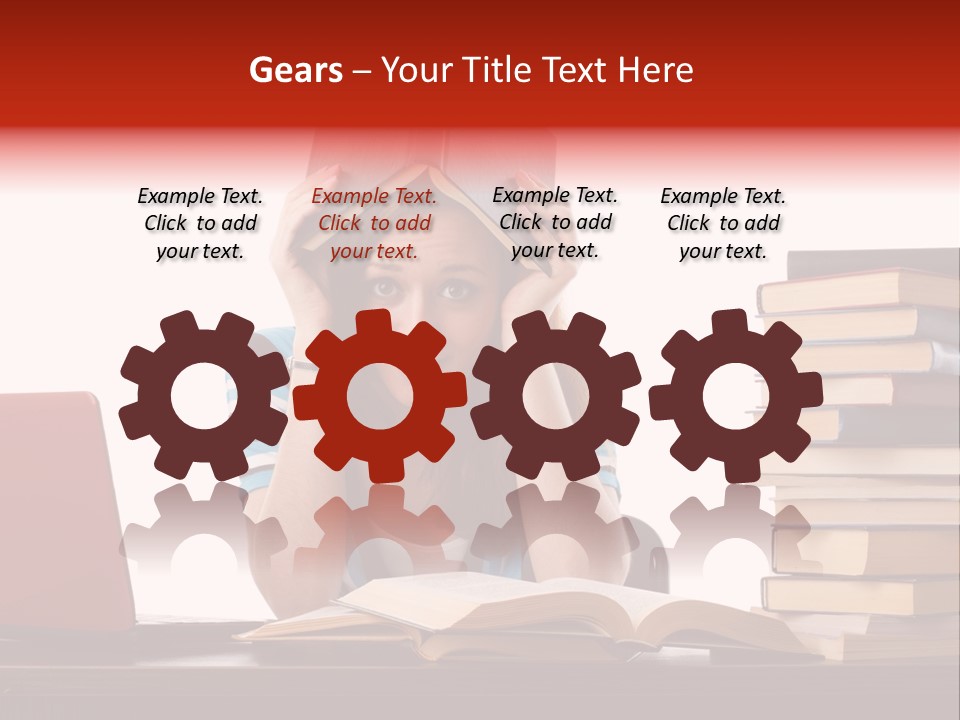Trouble Solving Working PowerPoint Template