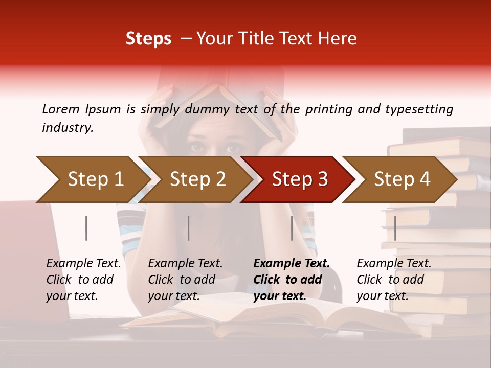 Trouble Solving Working PowerPoint Template