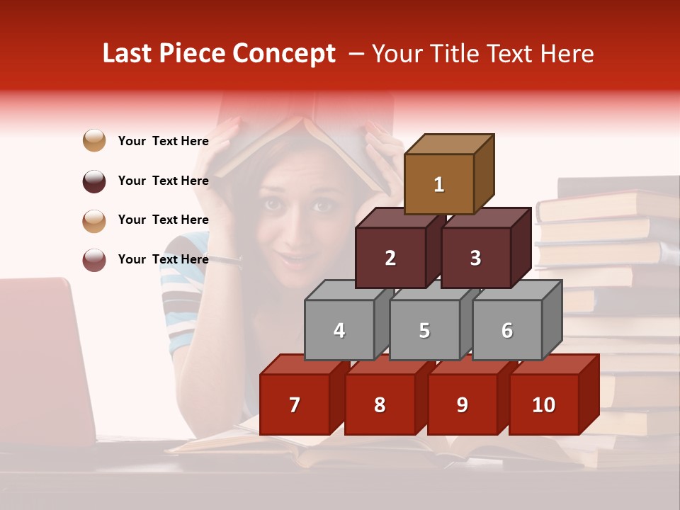 Trouble Solving Working PowerPoint Template