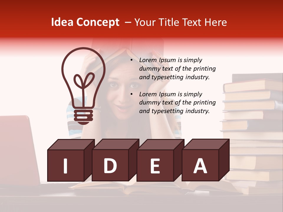 Trouble Solving Working PowerPoint Template