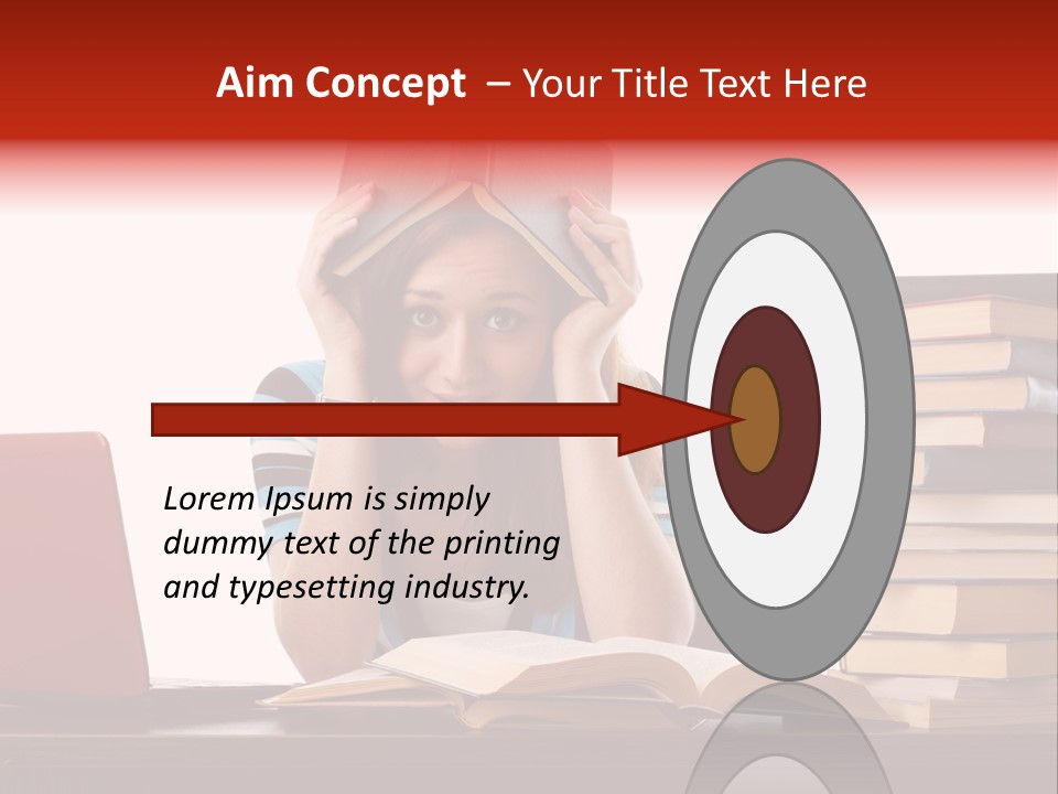 Trouble Solving Working PowerPoint Template