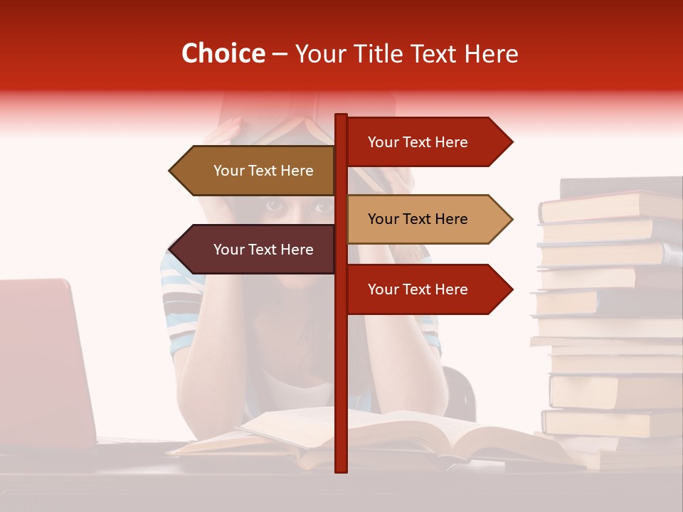 Trouble Solving Working PowerPoint Template