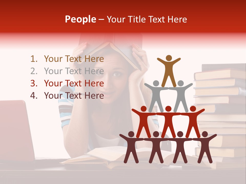 Trouble Solving Working PowerPoint Template