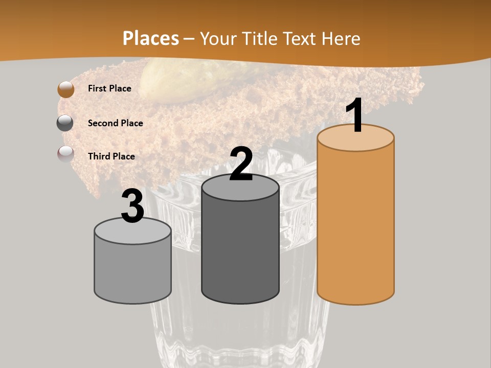 Vodka Lifestyle Cornichon PowerPoint Template