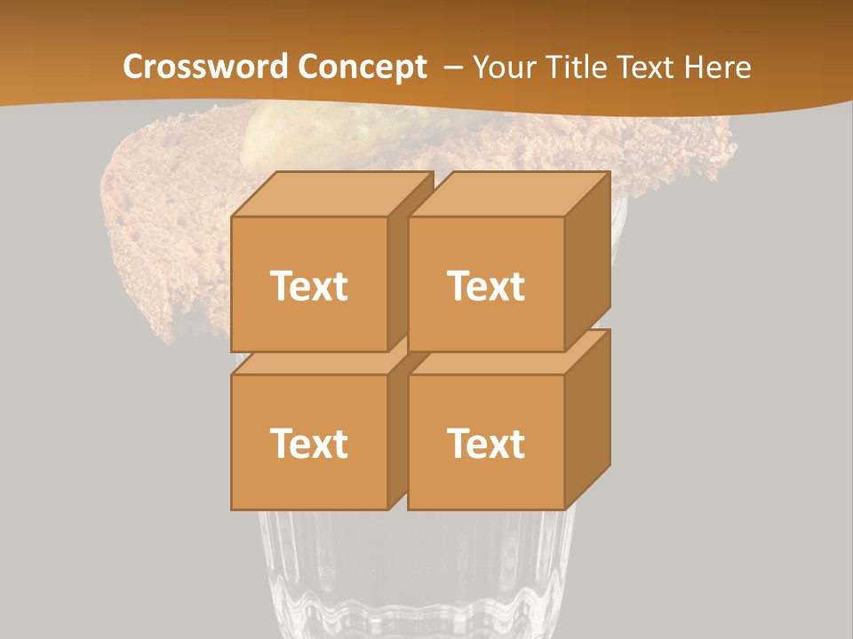 Vodka Lifestyle Cornichon PowerPoint Template