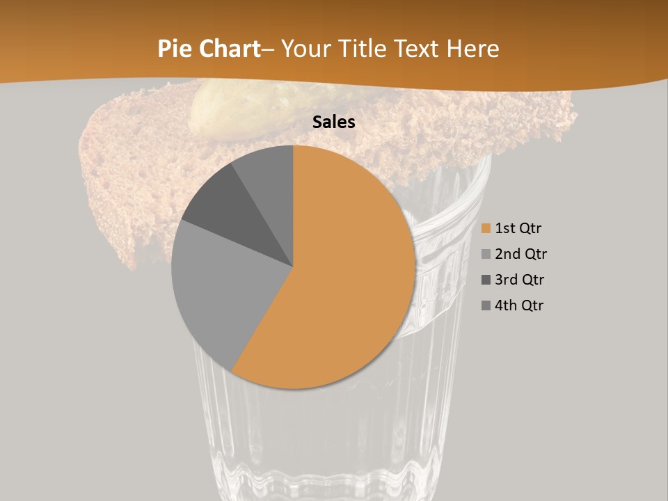 Vodka Lifestyle Cornichon PowerPoint Template