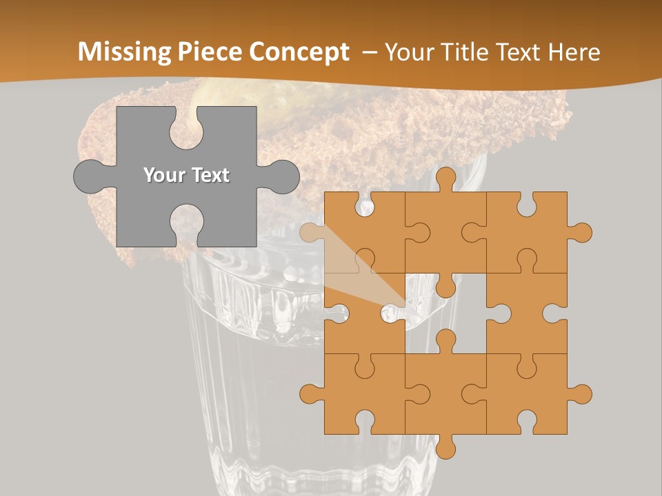 Vodka Lifestyle Cornichon PowerPoint Template