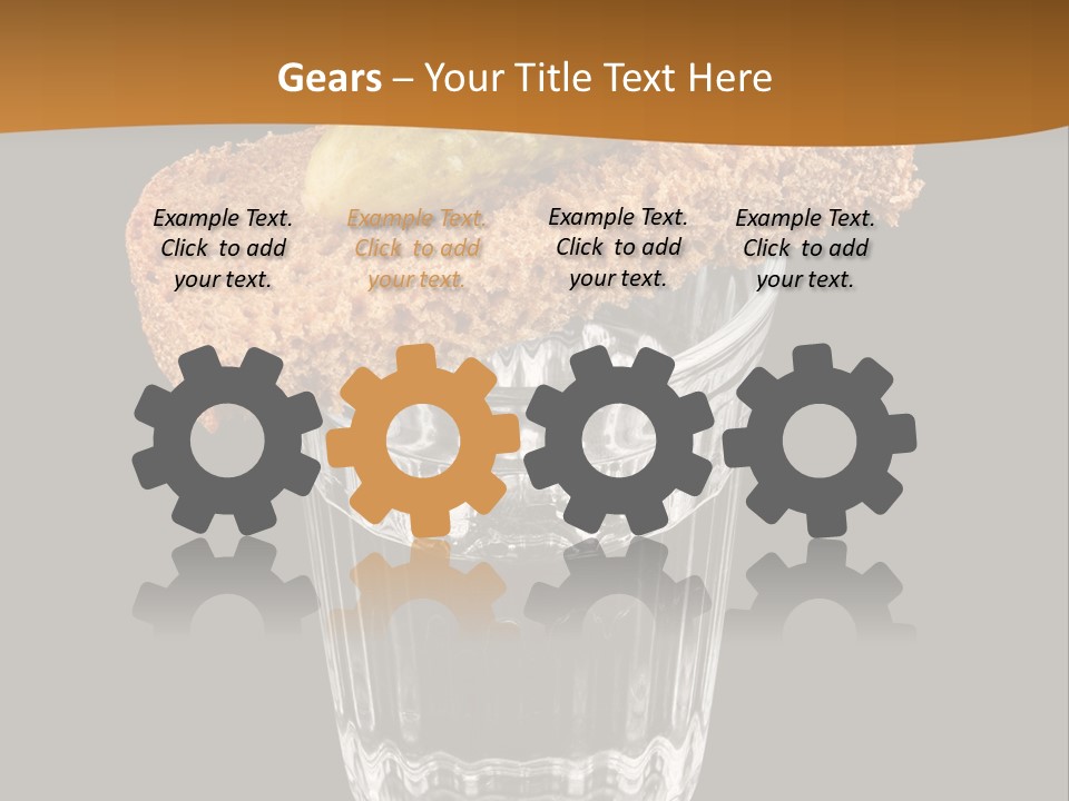 Vodka Lifestyle Cornichon PowerPoint Template