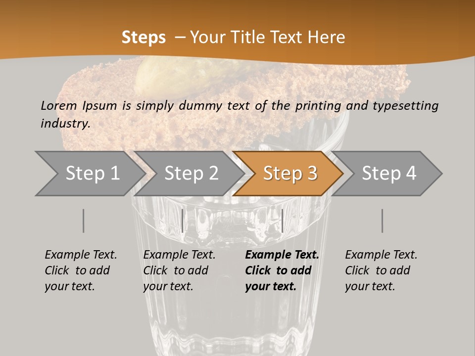 Vodka Lifestyle Cornichon PowerPoint Template