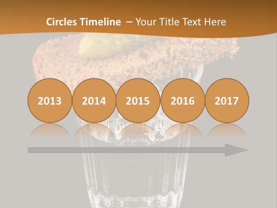 Vodka Lifestyle Cornichon PowerPoint Template