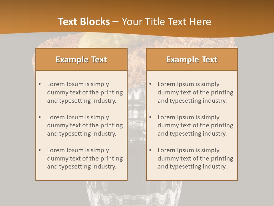 Vodka Lifestyle Cornichon PowerPoint Template