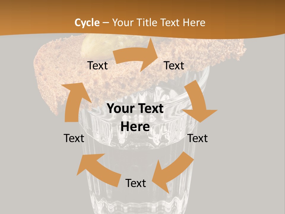 Vodka Lifestyle Cornichon PowerPoint Template