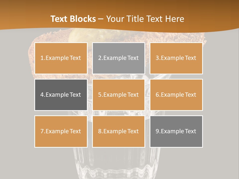 Vodka Lifestyle Cornichon PowerPoint Template