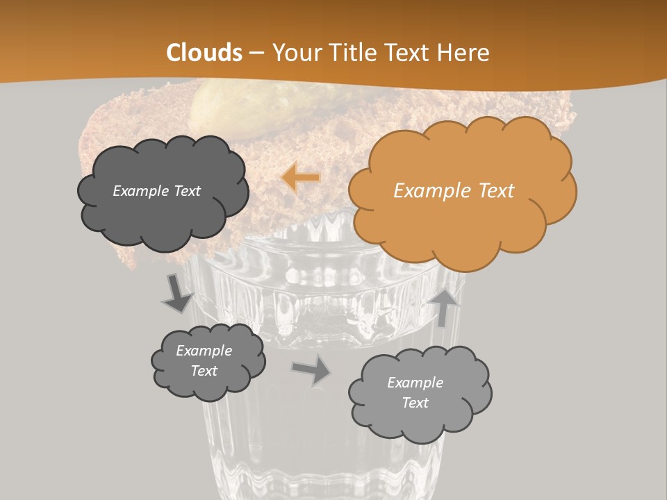 Vodka Lifestyle Cornichon PowerPoint Template