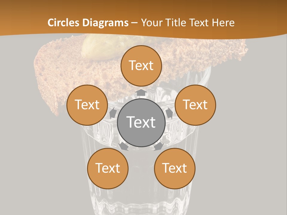 Vodka Lifestyle Cornichon PowerPoint Template