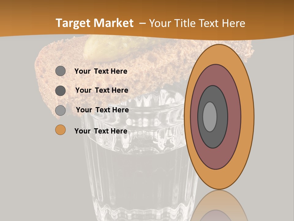 Vodka Lifestyle Cornichon PowerPoint Template