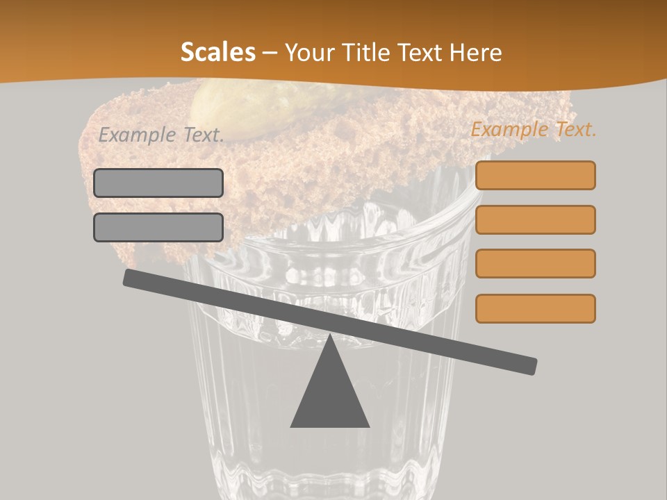 Vodka Lifestyle Cornichon PowerPoint Template