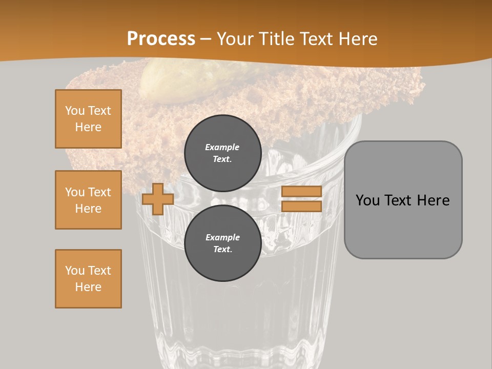 Vodka Lifestyle Cornichon PowerPoint Template