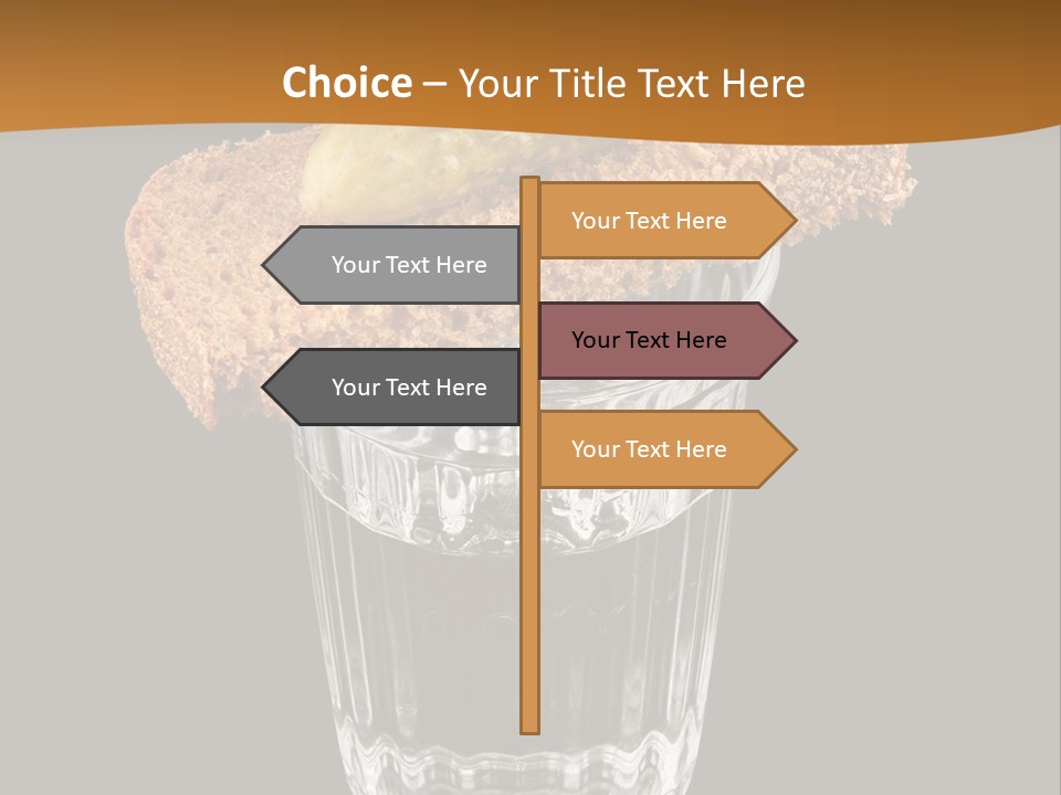 Vodka Lifestyle Cornichon PowerPoint Template