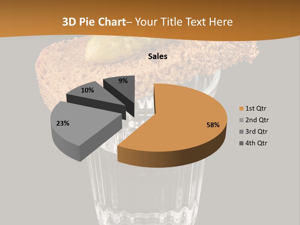 Vodka Lifestyle Cornichon PowerPoint Template