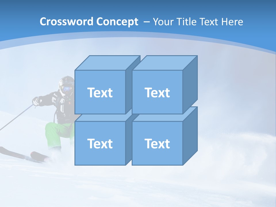Clear Black One PowerPoint Template