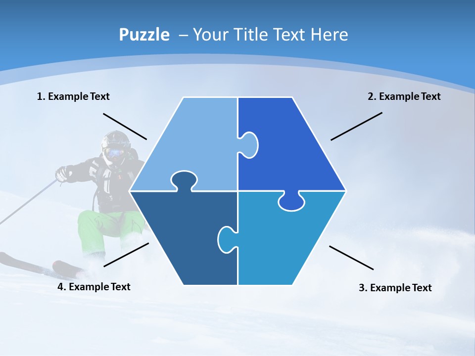 Clear Black One PowerPoint Template