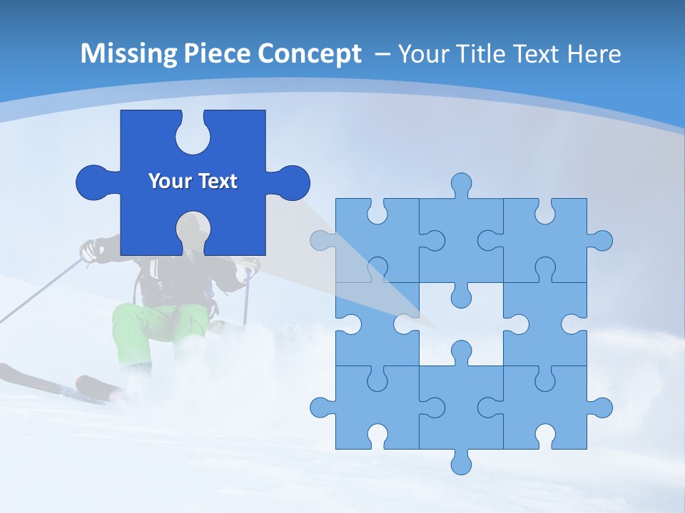 Clear Black One PowerPoint Template