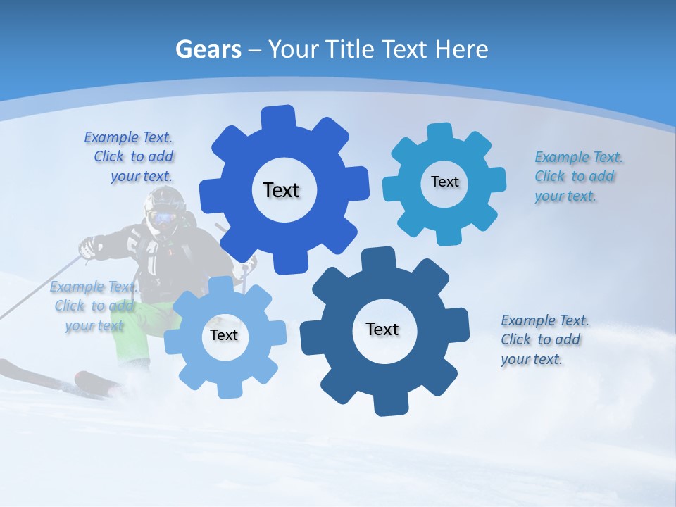 Clear Black One PowerPoint Template