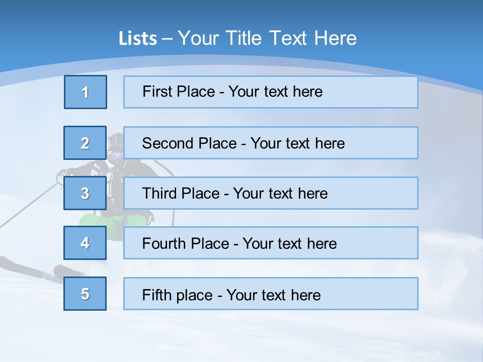 Clear Black One PowerPoint Template